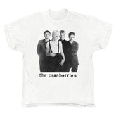 The Cranberries - Black & White Photo - White Vintage T-shirt
